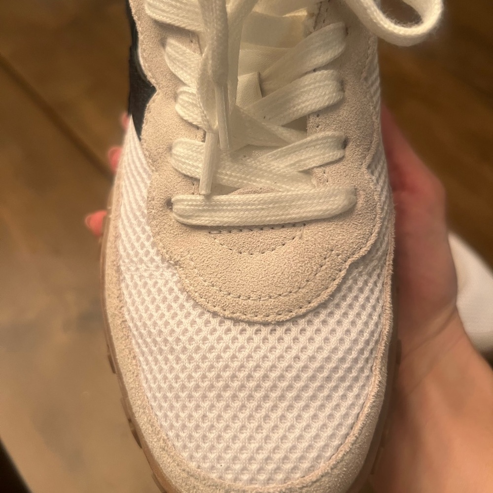 Kate Spade Cream and Black Casual Sneakers - Picture 11 of 12